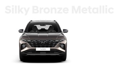 Le diverse varianti di colore del SUV compatto Nuova Hyundai TUCSON: Silky Bronze.