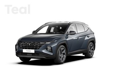 Opciones de color del nuevo Hyundai TUCSON: Teal.