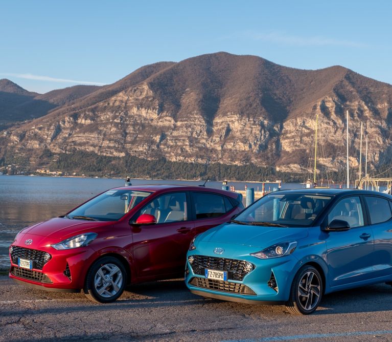 La Hyundai i10 è piccola ma con un comfort enorme