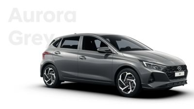 Hyundai i20 Aurora grey