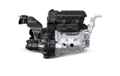 The electric motor of the Hyundai Kona Electric.