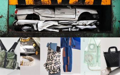 Hyundai Re:Style up-cycling car parts to stylish fashion items.