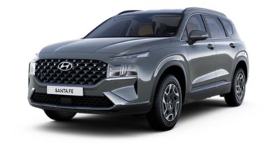 Cutout image of the new Hyundai Santa Fe Hybrid