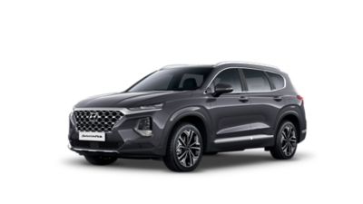 An image of the fourth generation Hyundai Santa Fe SUV.