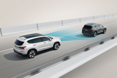 The Hyundai Smart Sense cutting-edge Advanced Driver Assistance Systems (ADAS).