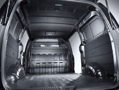 The cargo room of Hyundai H-1 offers up to 4426 liters of cargo volume.
