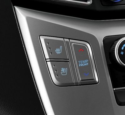 The driver air ventilation of the Hyundai H-1.