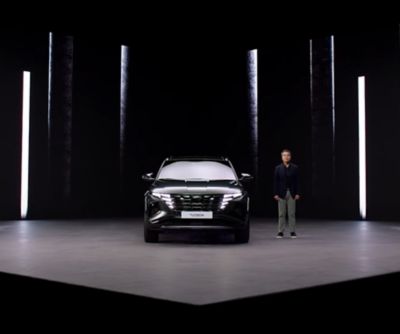 Image from the world premiere of the all-new Hyundai Tucson.
