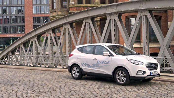 Hyundai ix35 Fuel Cell undertakes record hydrogen-powered drive