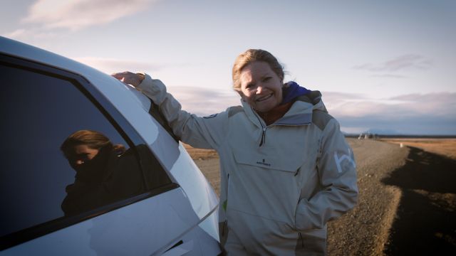 Hilde og Sunniva i samtale om klimaendringer og håp.