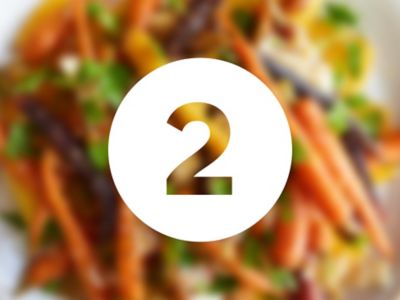 Ella Mills recipe icon step two.