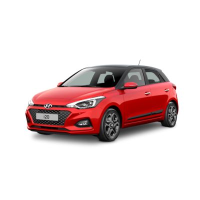 Vue latérale de la nouvelle Hyundai i20