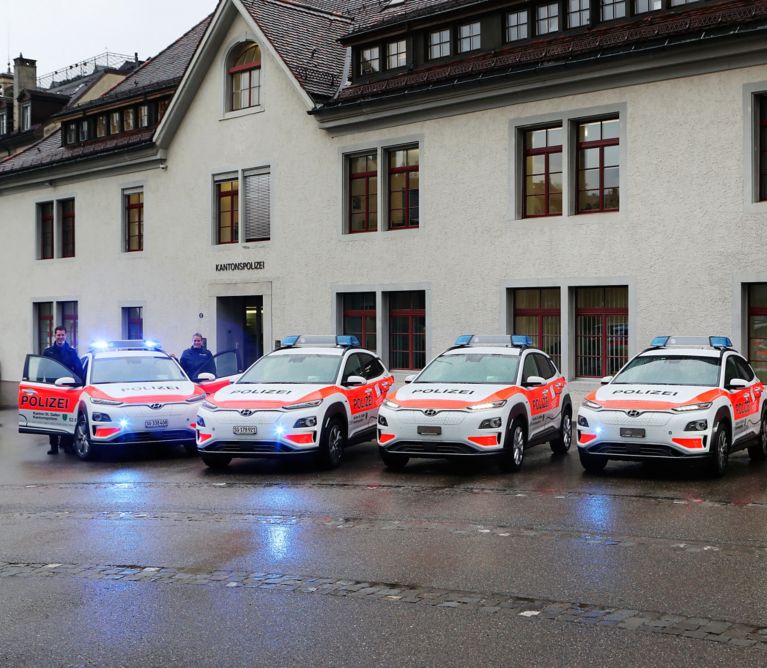 DRIVING Canton of SANKT GALLEN, Kanton St. Gallen, SWITZERLAND I