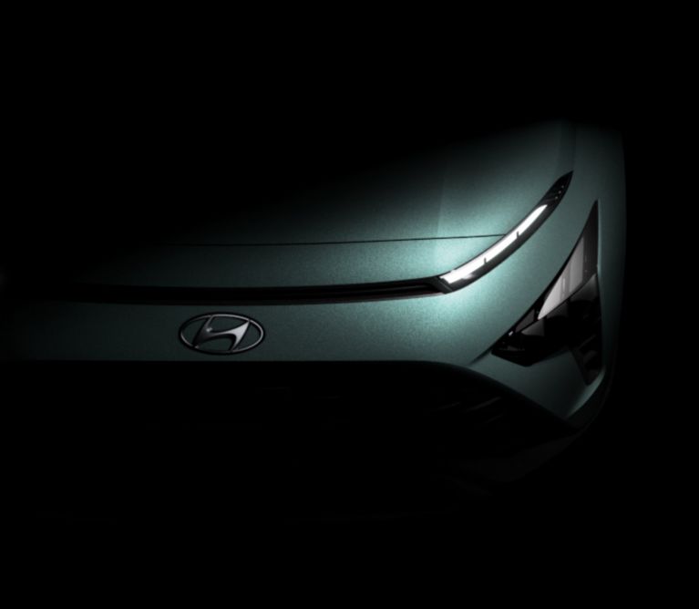 Hyundai Motor teases distinctive design of all-new crossover SUV Bayon