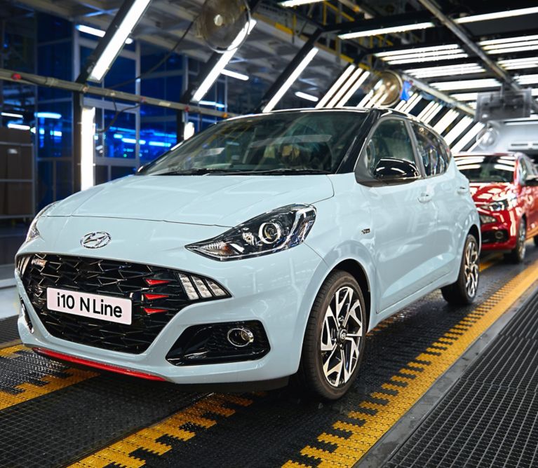 Hyundai starts production of the all-new i10 N Line in Europe