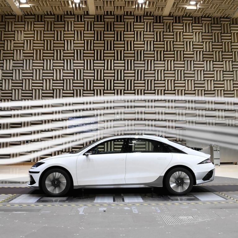 Hyundai Reveals Secrets Behind Ioniq 6's Top Aerodynamic Efficiency