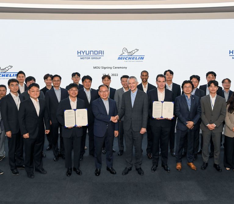 Hyundai, Michelin extend partnership for EV tire development