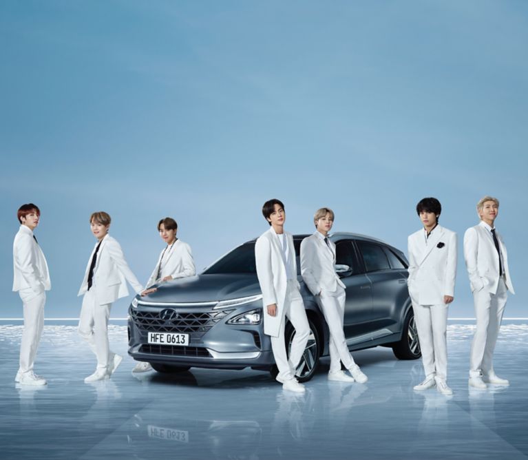 Hyundai enlists BTS in social media push for carbon neutrality