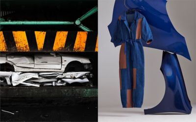 Re:Style: Hyundai working with sustainably-minded designers to create fashion from recycled cars.
