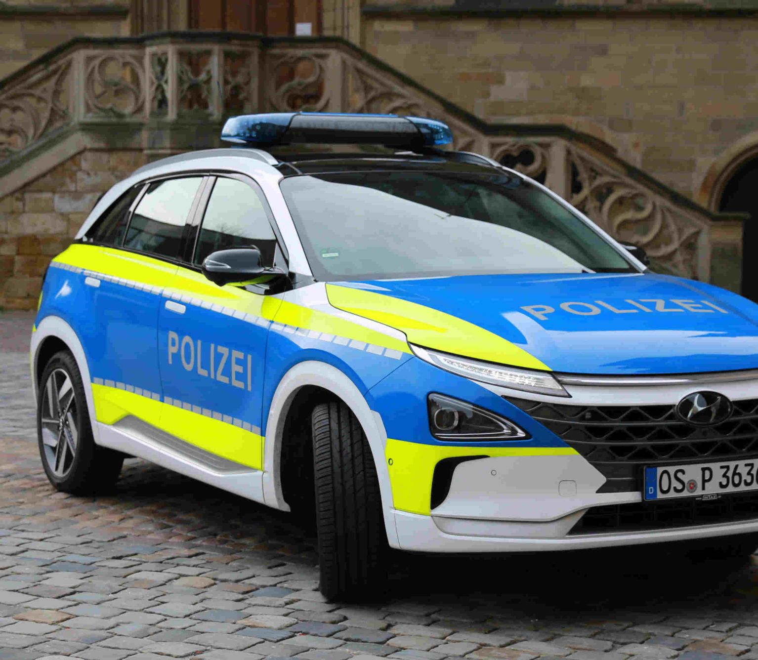 BMW x6 Polizei