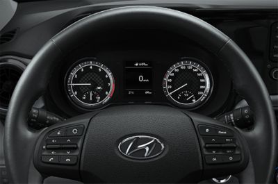 Pantalla de 3,5" Mono LCD disponible en el i10.