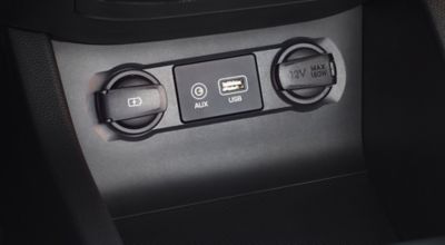 Immagine di Hyundai porte AUX e USB 