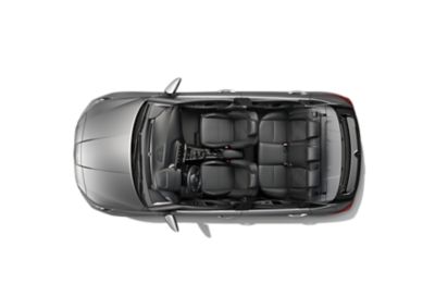 El nuevo Hyundai i20 mostrado desde arriba