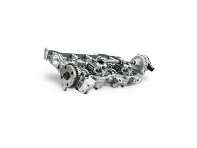 Crankshaft of the Hyundai continuously variable valve duration technology.