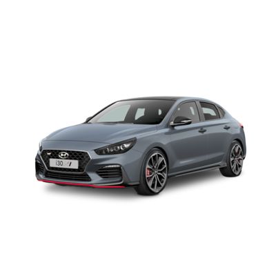 Side view of the all-new Hyundai i30 Fastback N.