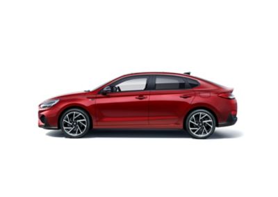 Hyundai i30 Fastback NLine visione laterale
