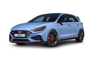 The Hyundai i30 N in Performance Blue