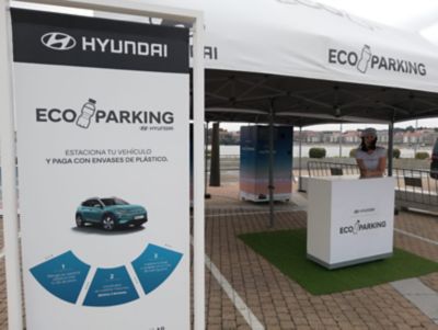 Stand ECO Parking de Hyundai