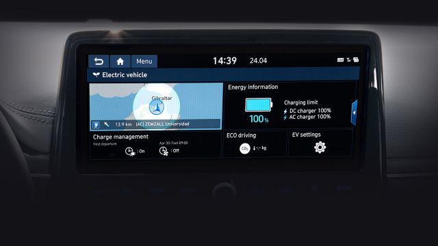 EV-meny video IONIQ Electric. Video.