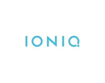Logo de la gamme de véhicules électriques IONIQ