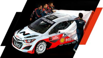 La nuova concept car Hyundai i20 WRC del 2013 al Salone di Ginevra