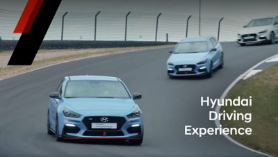 Hyundai i30 N a Nürbugring durante una Driving Experience