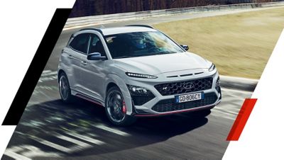 Hyundai KONA N Line in azione in pista