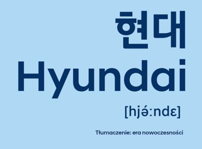 Znaczenie słowa Hyundai