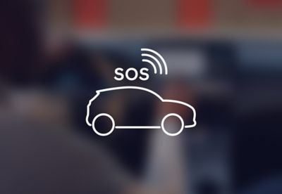 E-call effettua automaticamente chiamate di emergenza in caso di incidente in Nuova Hyundai Kona Electric.