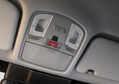 E-call effettua automaticamente chiamate di emergenza in caso di incidente in Nuova Hyundai KONA.