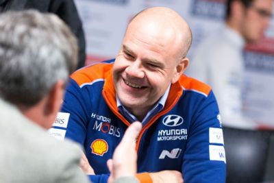 Andrea Adamo - szef zespołu Hyundai Motorsport