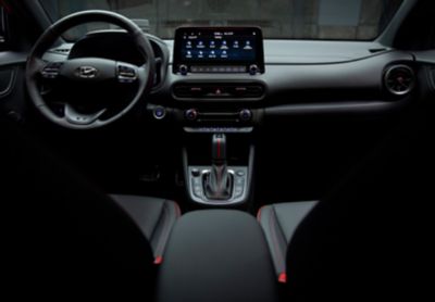 Imagen del interior del habitáculo del nuevo Hyundai KONA N Line.