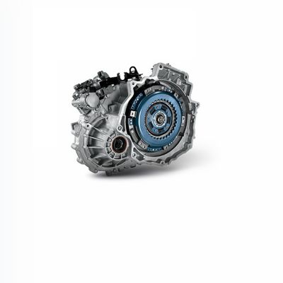 Illustration de la transmission double embrayage 6 rapports de la nouvelle Hyundai IONIQ hybrid.