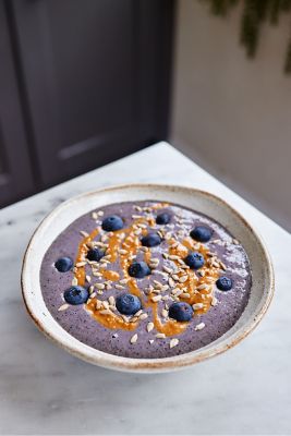 Ella Mills Blueberry breakfast bowl.