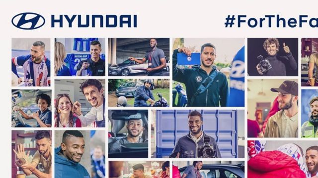 The video called "A Matchday in Europe" including players from each European club Hyundai sponsors.