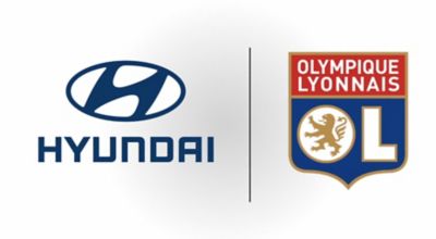 Wideo przedstawiające partnerstwo pomiędzy Hyundai a klubem Olympique Lyonnais.