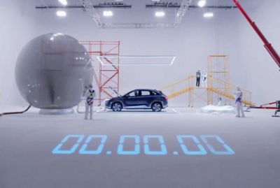 Wideo Hyundaia Nexo czyszczącego powietrze. 