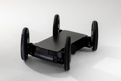 Hyundai's MobED (Mobile Eccentric Droid)  is a small mobility platform 