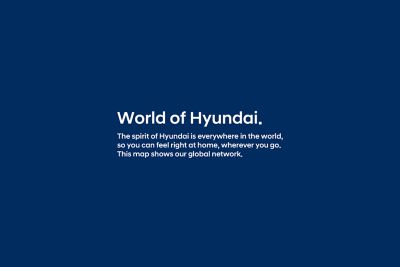 world of Hyundai infographic