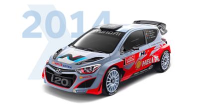 Hyundai i20 Coupe WRC modèle 2014